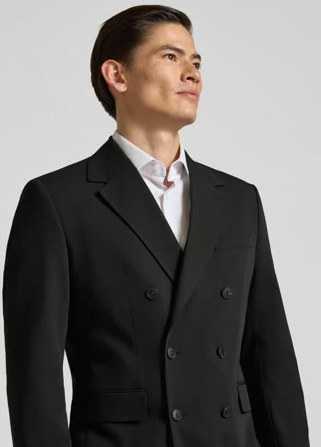 Selected Homme Regular fit colbert met viscose model 'LIAM' - Foto 2