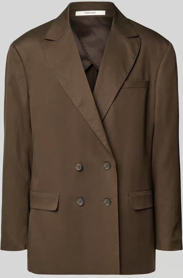 Selected Homme regular fit colbert van puur lyocell - Foto 2