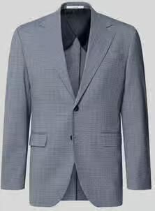 Selected regular fit colbert van wolmix model 'DUKE'
