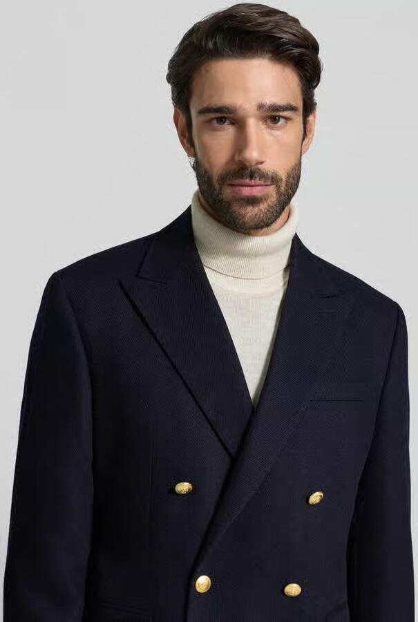 Selected Homme Regular fit colbert van zuivere wol model 'GAMES' - Foto 2