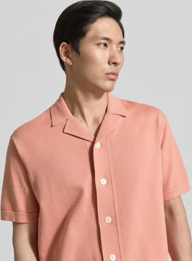 Selected Homme regular fit gebreid jack van puur katoen model 'AMOUR'