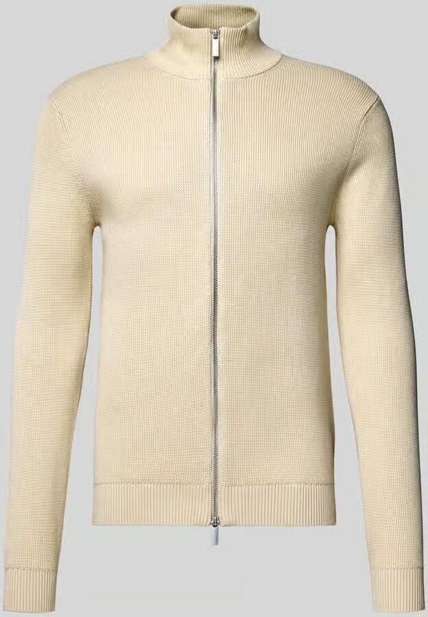 Selected Homme Regular fit gebreid jack van puur katoen model 'DAME'