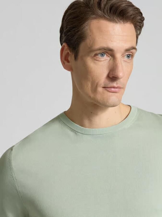 Selected Homme Regular fit gebreid shirt van biologisch katoen model 'TORINO' - Foto 2
