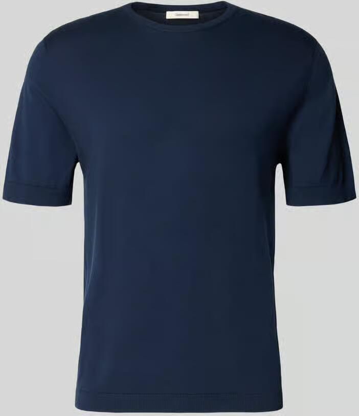Selected Homme Regular fit gebreid shirt van biologisch katoen model 'TORINO'