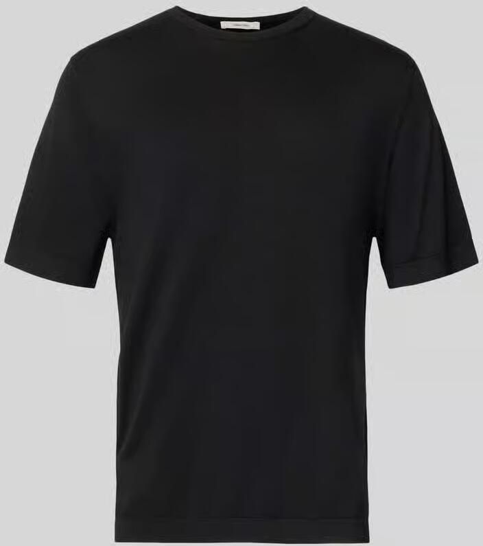 Selected Homme Regular fit gebreid shirt van biologisch katoen model 'TORINO'