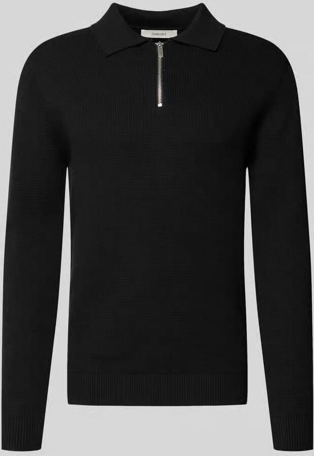 Selected Homme Regular fit gebreide pullover van biologisch katoen model 'DANE'