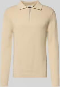 Selected Regular fit gebreide pullover van biologisch katoen model 'DANE'