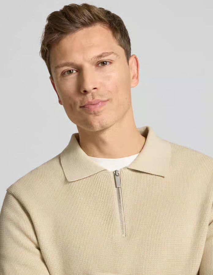 Selected Homme Regular fit gebreide pullover van biologisch katoen model 'DANE' - Foto 2