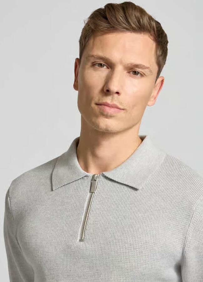 Selected Homme Regular fit gebreide pullover van biologisch katoen model 'DANE' - Foto 2