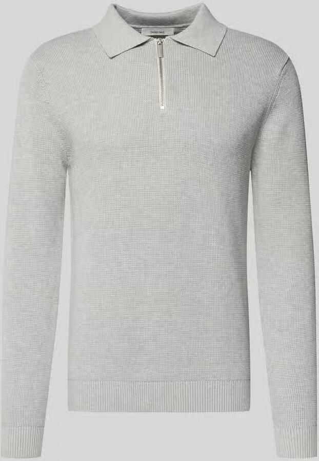 Selected Homme Regular fit gebreide pullover van biologisch katoen model 'DANE'