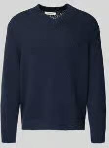 Selected Regular fit gebreide pullover van puur biologisch katoen model 'ANGUS'