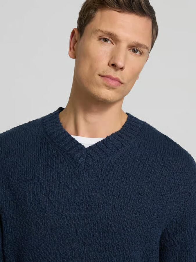 Selected Homme Regular fit gebreide pullover van puur biologisch katoen model 'ANGUS' - Foto 2