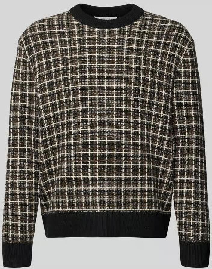 Selected Homme Regular fit gebreide pullover van wolmix model 'MIKOLAS'