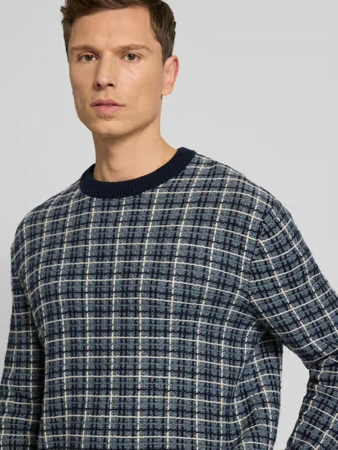 Selected Homme Regular fit gebreide pullover van wolmix model 'MIKOLAS' - Foto 2