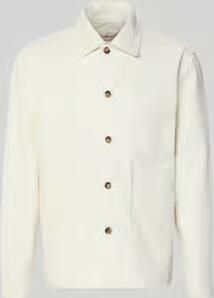 Selected regular fit jeansjack van mix van biologisch katoen model 'HOTEL AMOUR'