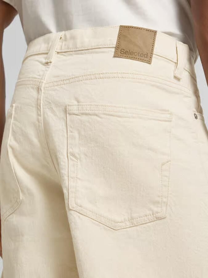 Selected Homme regular fit korte jeans van katoenmix model 'ALEX' - Foto 4