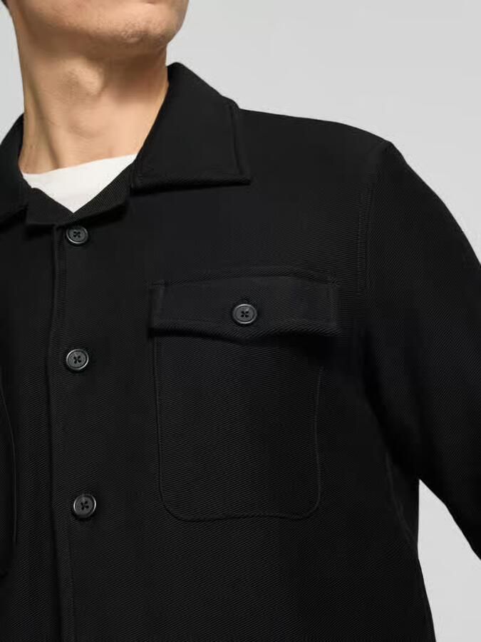 Selected Homme Regular fit overhemdjack van puur biologisch katoen model 'OLIVER' - Foto 2