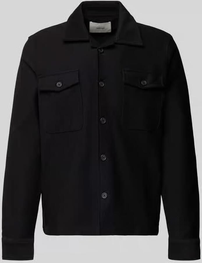 Selected Homme Regular fit overhemdjack van puur biologisch katoen model 'OLIVER'