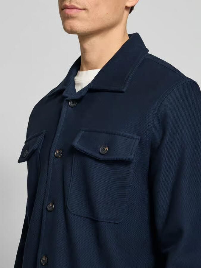 Selected Homme Regular fit overhemdjack van puur biologisch katoen model 'OLIVER' - Foto 2