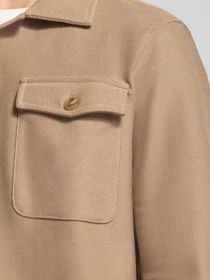 Selected Homme Regular fit overhemdjack van puur biologisch katoen model 'OLIVER' - Foto 2