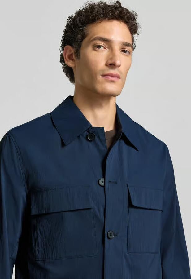 Selected Homme regular fit OVERSHIRT van katoenmix model 'CARVAR' - Foto 2