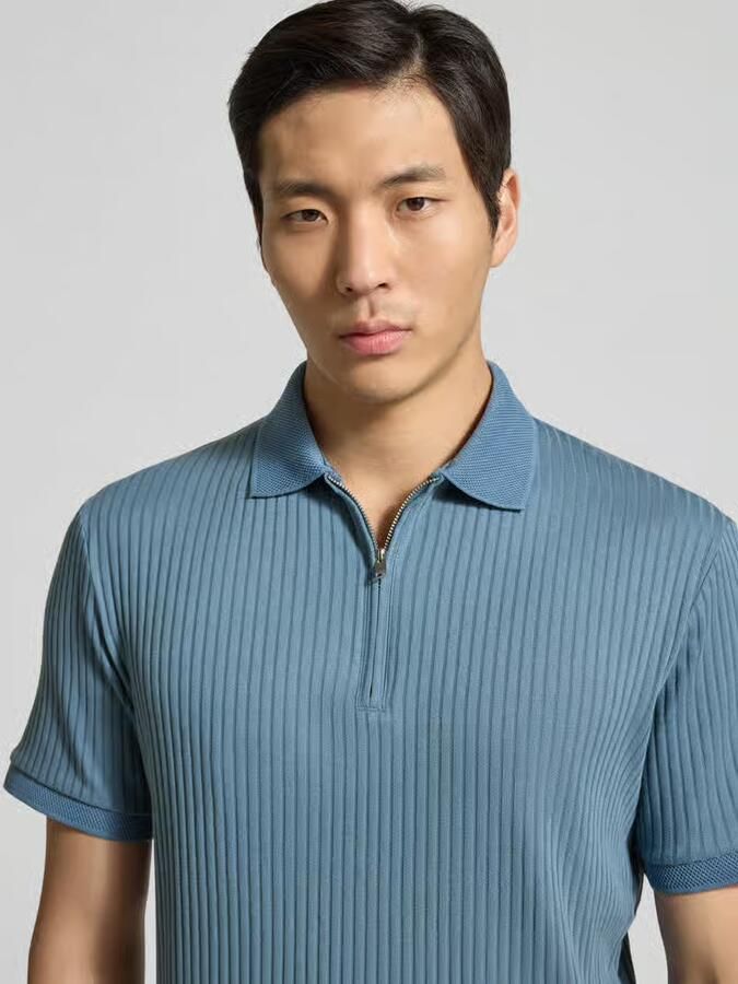 Selected Homme Regular fit Poloshirt met katoen Model 'FAVE' - Foto 4