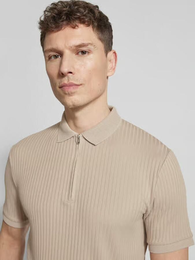 Selected Homme Regular fit Poloshirt met katoen Model 'FAVE' - Foto 3