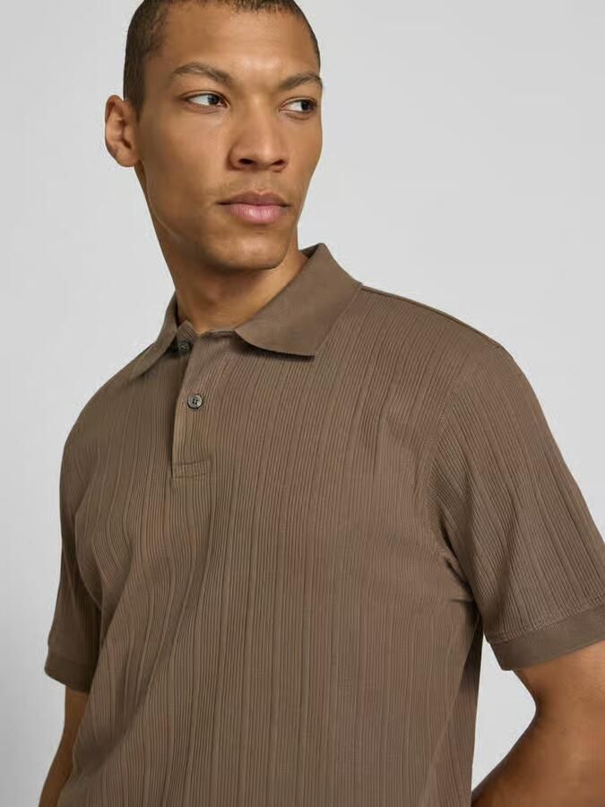 Selected Homme regular fit poloshirt puur katoen model 'COLE'