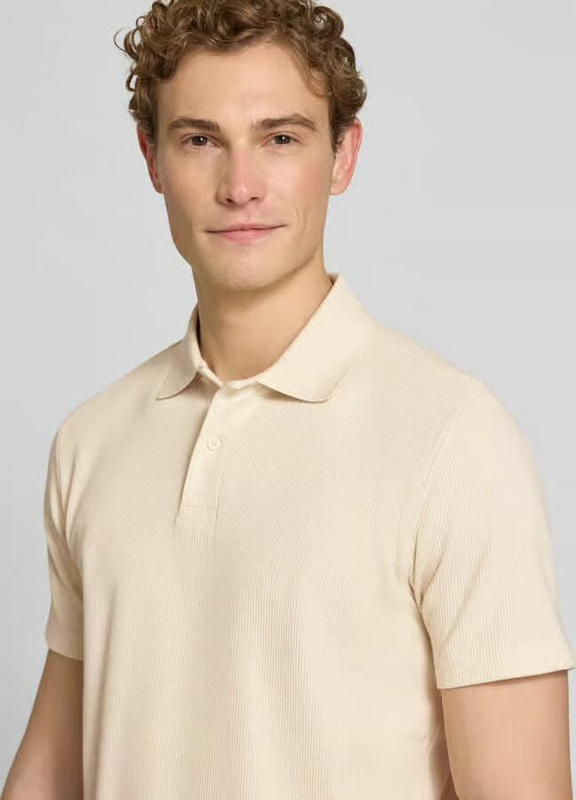 Selected Homme regular fit poloshirt van katoenmix model 'BLAZE'