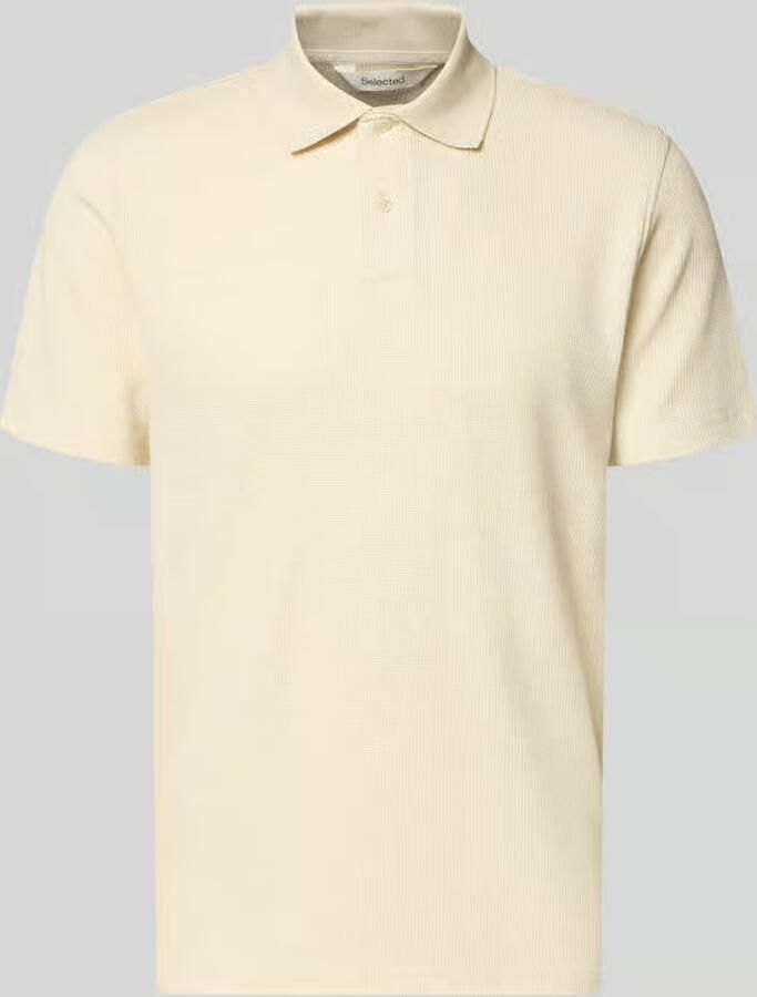Selected Homme regular fit poloshirt van katoenmix model 'BLAZE' - Foto 2