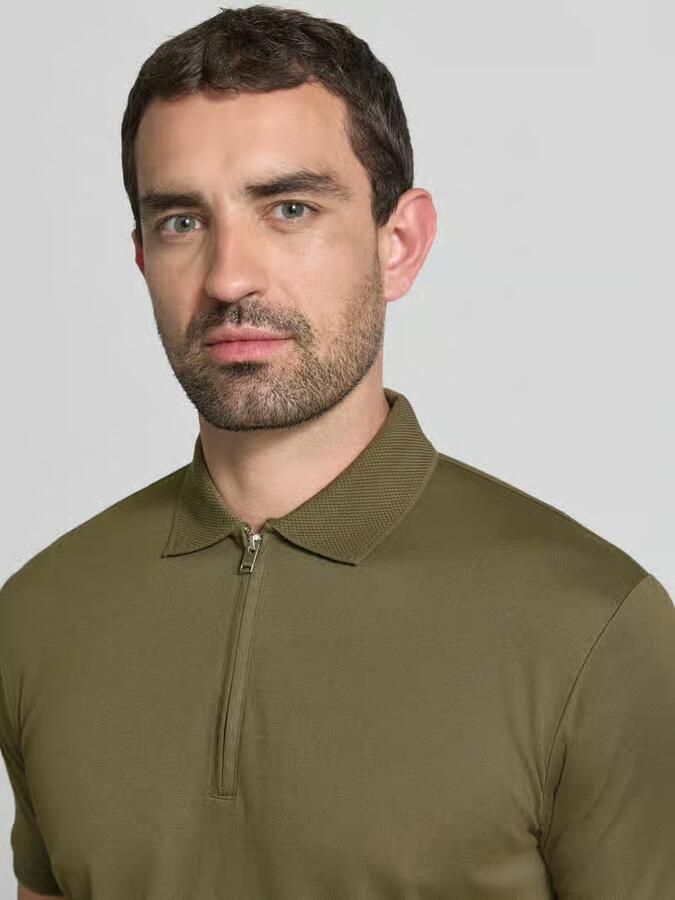 Selected Homme Regular fit poloshirt met ritssluiting model 'FAVE' - Foto 2