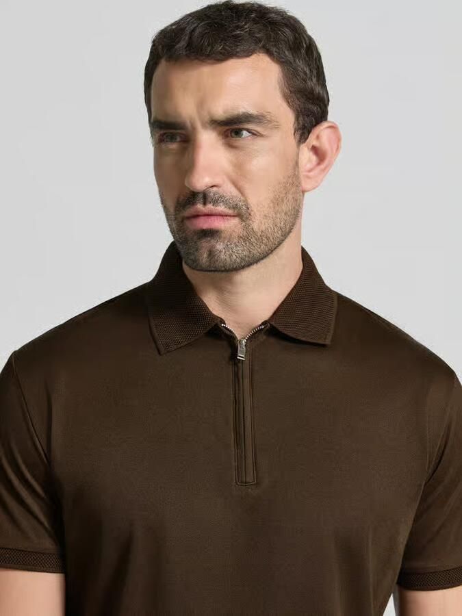 Selected Homme regular fit poloshirt van katoenmix model 'FAVE' - Foto 2