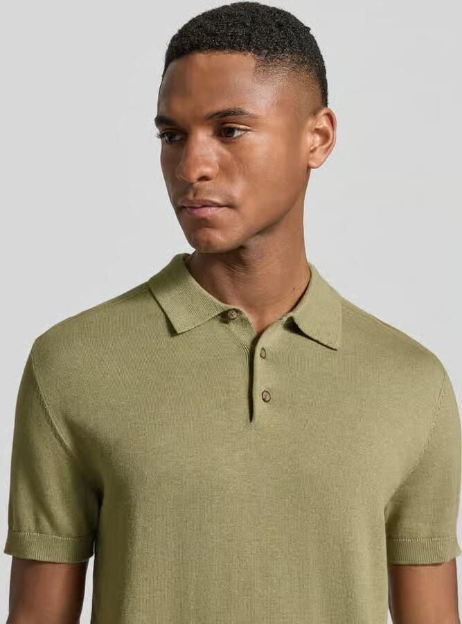 Selected Homme Regular fit Poloshirt van Mix van biologisch katoen Model 'BERG' - Foto 7