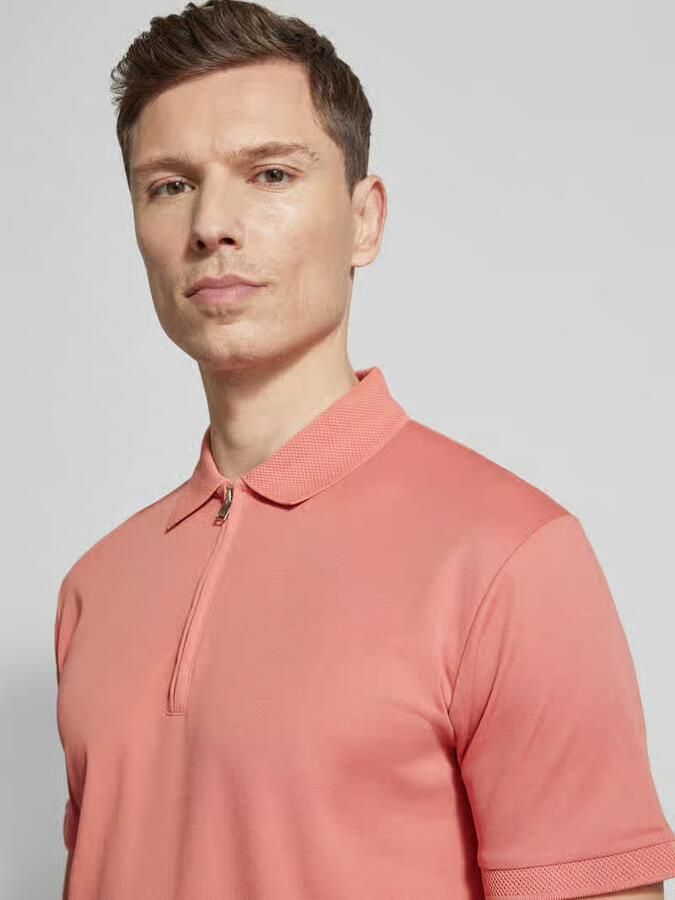 Selected Homme Regular fit Poloshirt van Mix van biologisch katoen Model 'FAVE'