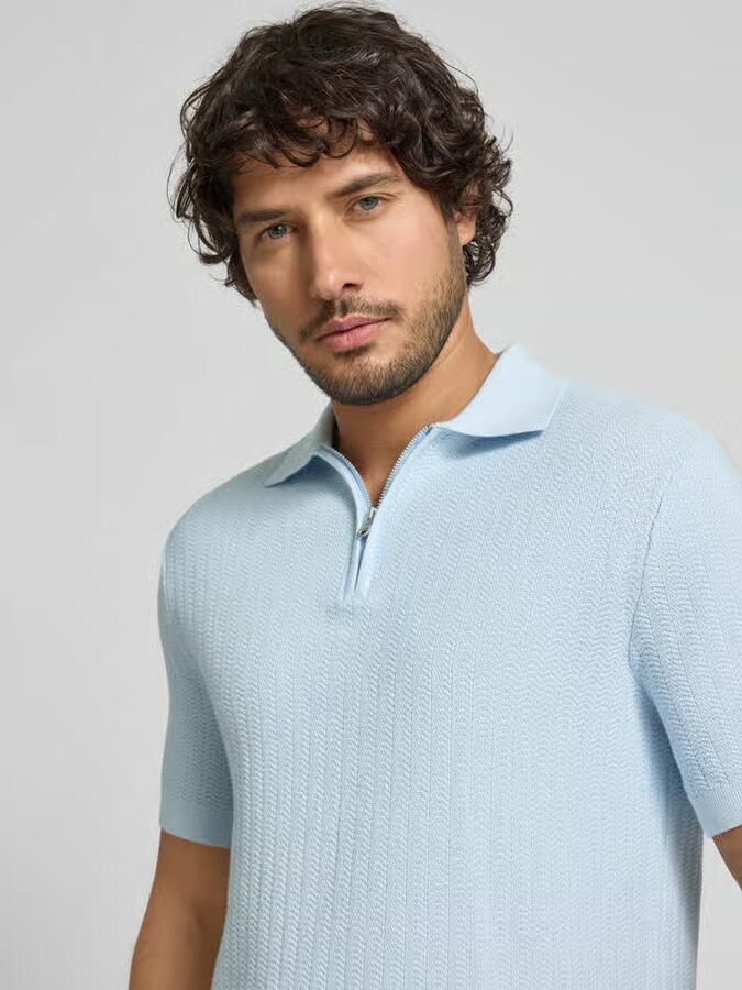 Selected Homme Regular fit poloshirt van puur biologisch katoen model 'CRAN'