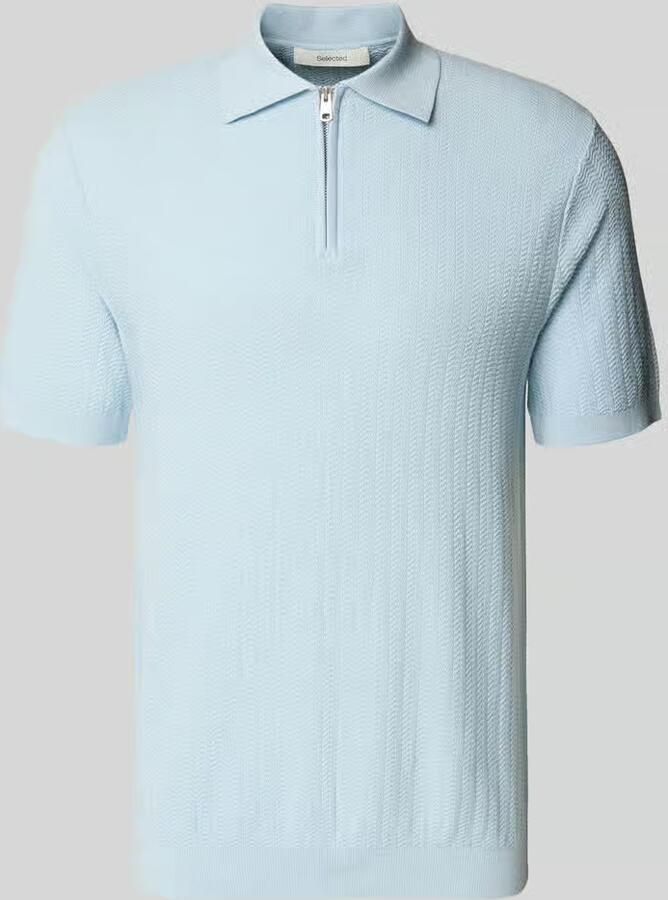 Selected Homme Regular fit poloshirt van puur biologisch katoen model 'CRAN' - Foto 2