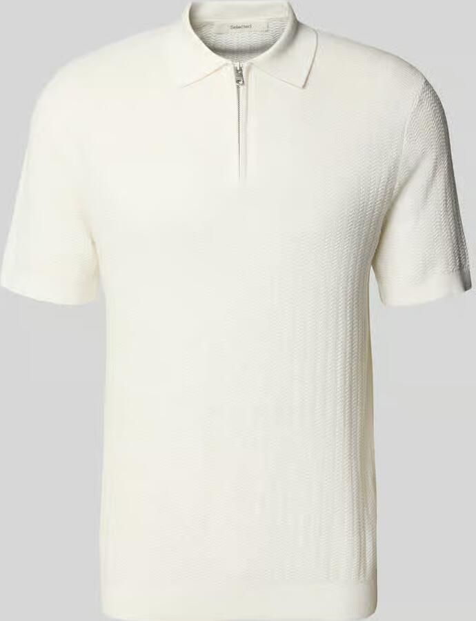 Selected Homme Regular fit poloshirt van puur biologisch katoen model 'CRAN' - Foto 5