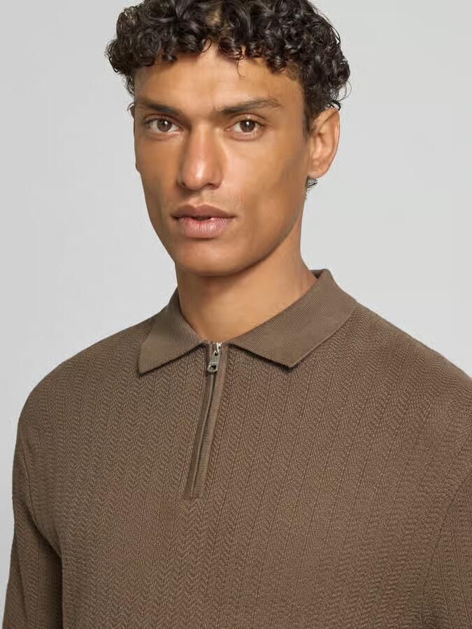 Selected Regular fit poloshirt van puur biologisch katoen model 'CRAN'