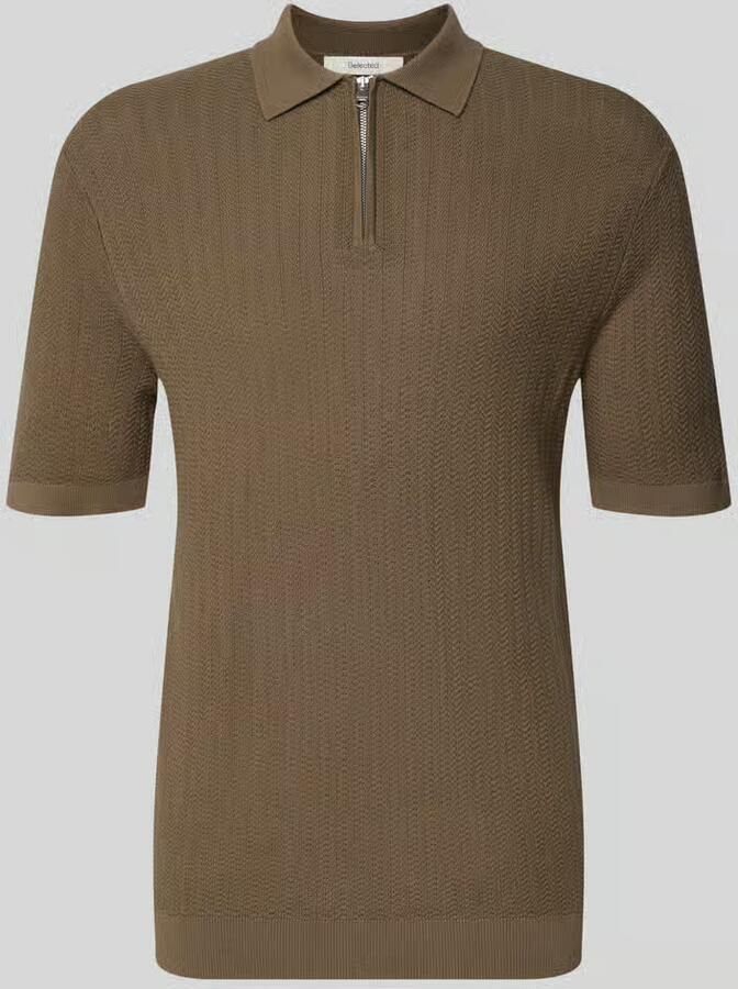 Selected Regular fit poloshirt van puur biologisch katoen model 'CRAN' - Foto 2