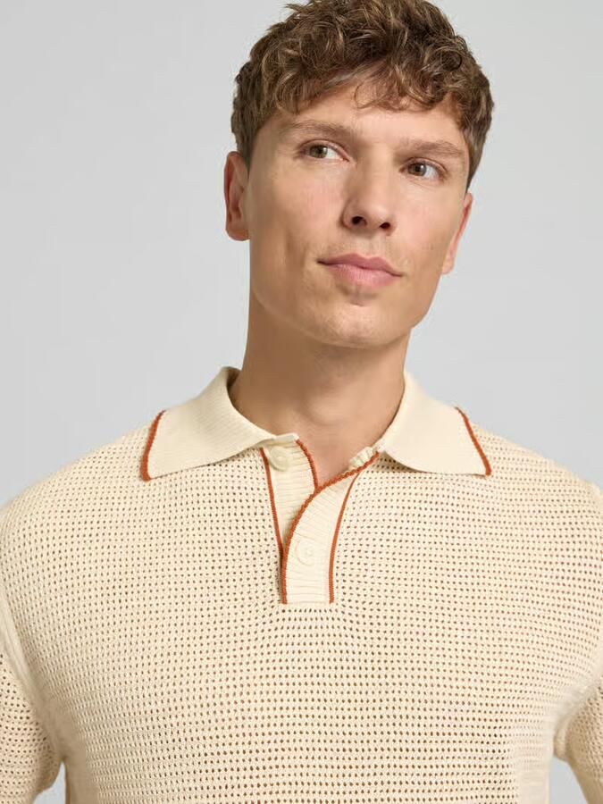 Selected Homme regular fit poloshirt van puur katoen model 'JESSE'