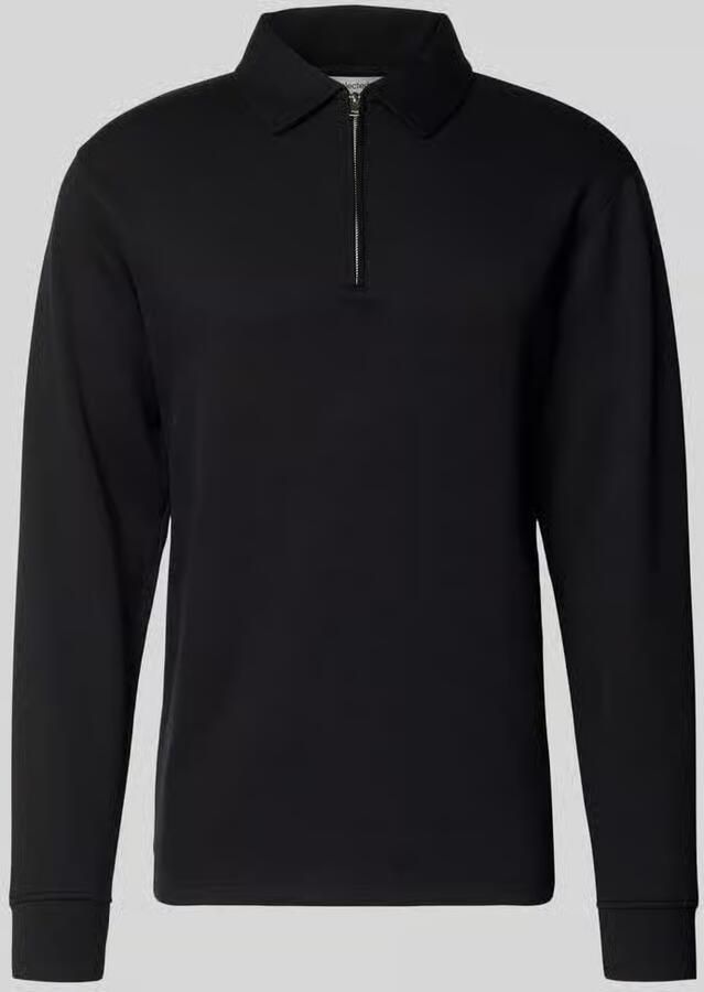 Selected Homme Regular fit poloshirt van viscosemix model 'EMANUEL'