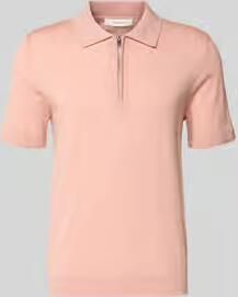 Selected Regular Fit poloshirt van zuivere wol model 'TRAY'