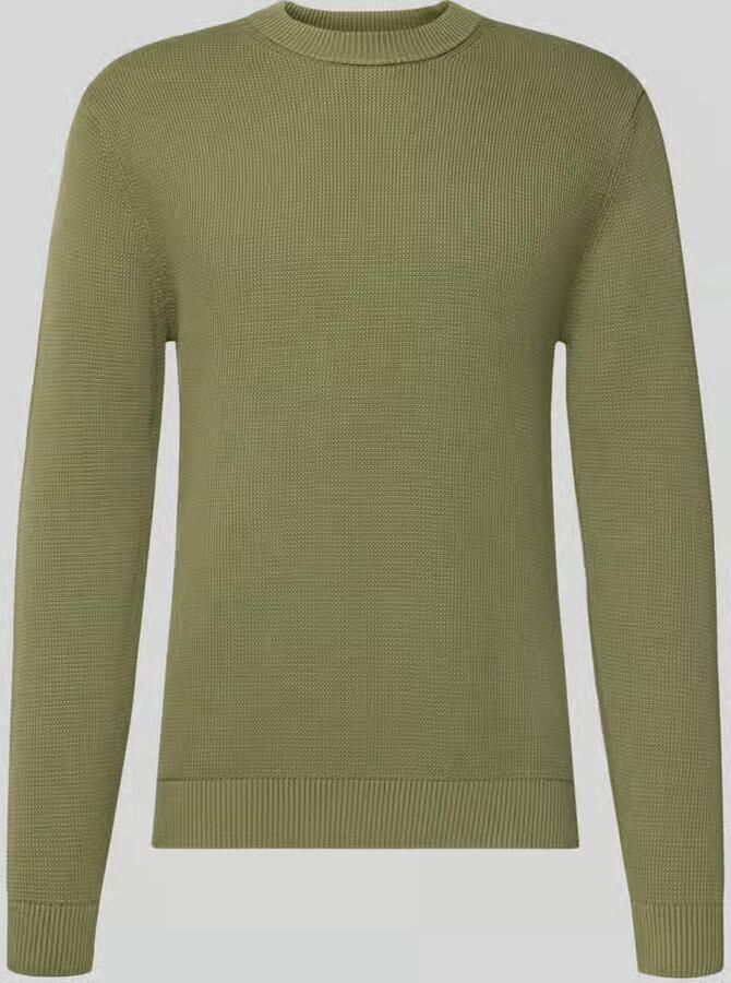 Selected Homme Regular fit pullover van puur biologisch katoen model 'DANE'