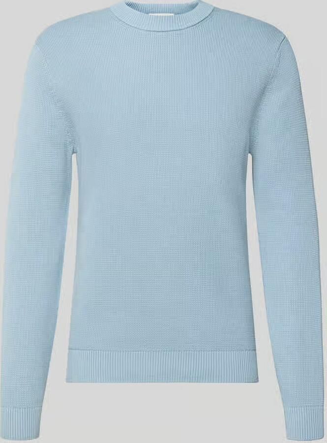 Selected Homme Regular fit pullover van puur biologisch katoen model 'DANE'