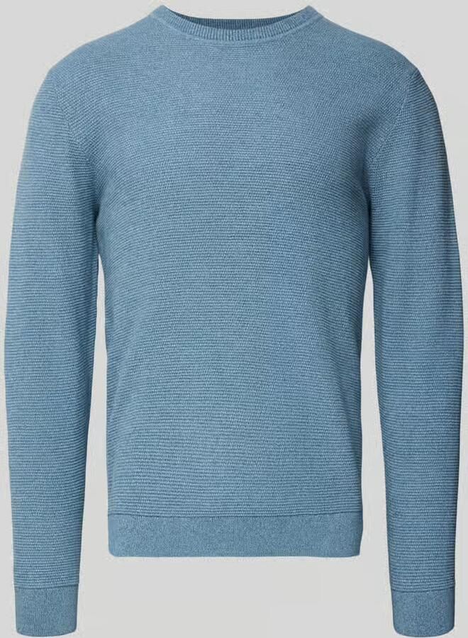 Selected Homme Regular fit pullover van puur biologisch katoen model 'ROSS'