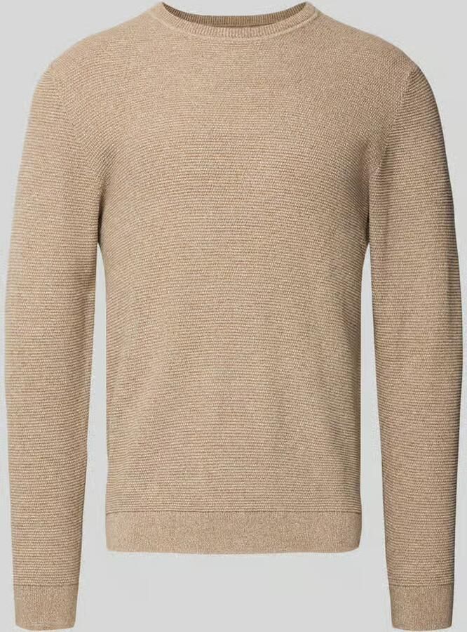 Selected Homme Regular fit pullover van puur biologisch katoen model 'ROSS'