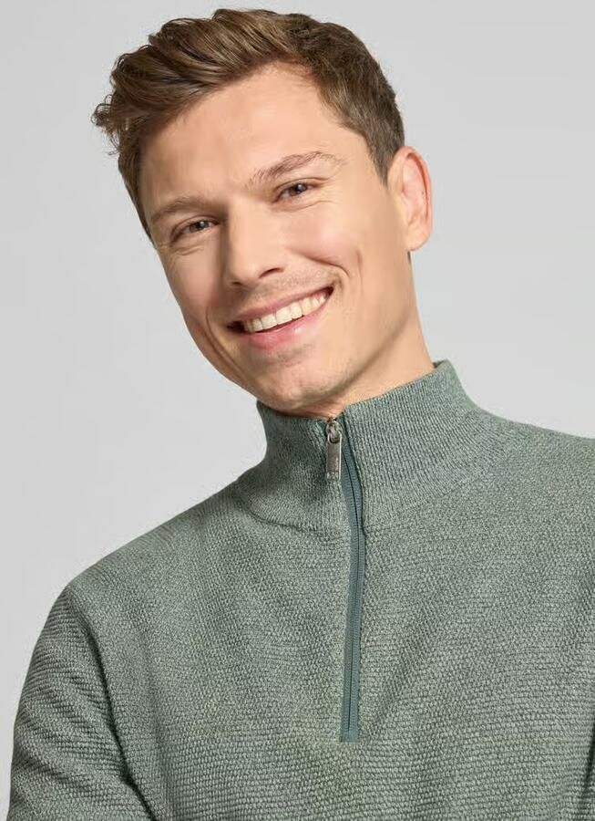 Selected Homme Regular fit schipperstrui van biologisch katoen model 'ROSS'