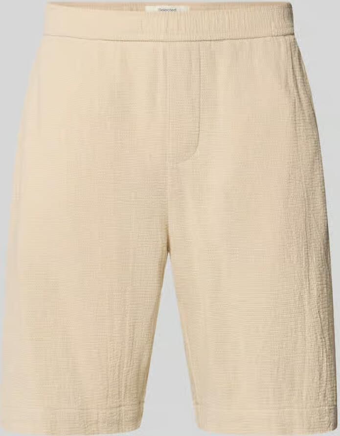Selected Homme regular fit sweatshort met puur katoen model 'REGCAL' - Foto 2