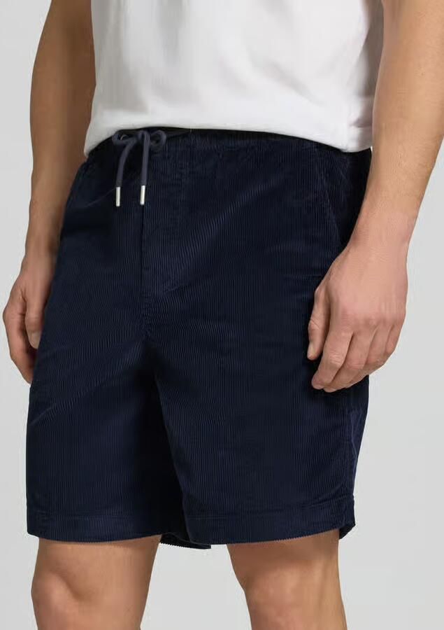 Selected Homme Regular fit sweatshort van katoenmix