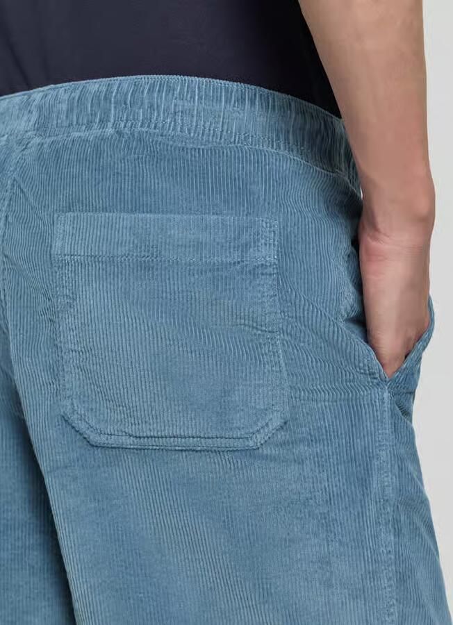 Selected Homme Regular fit sweatshort van katoenmix